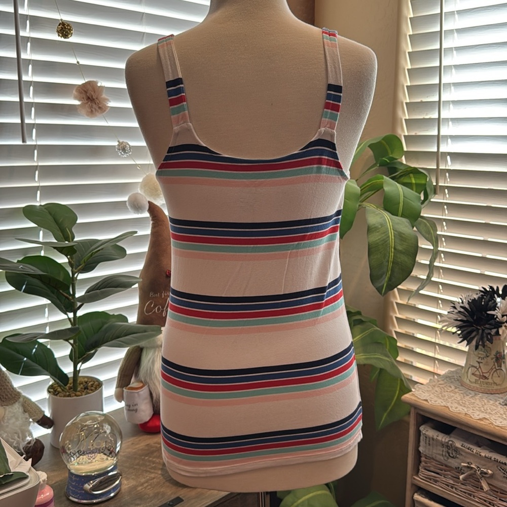 Torrid Striped Multicolor Tank Top - Picture 2 of 3